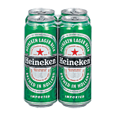 Heineken Lager Beer 16 Oz Full-Size Picture